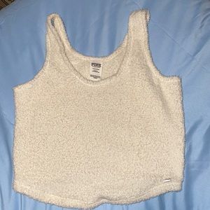 NWOT PINK Victoria’s Secret pajama crop top